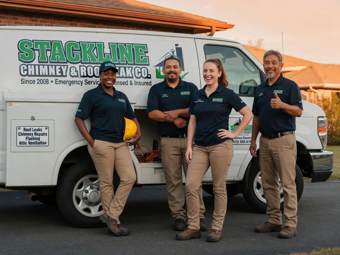 Chimney flashing repair company in Gardiner, ME